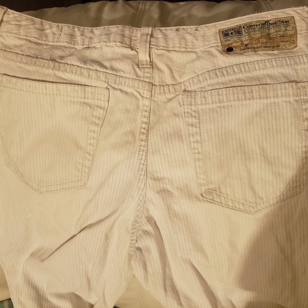 Converse One Star White Jeans